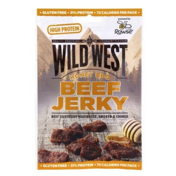 Wild West Beef Jerky Honey BBQ 60 Gr
