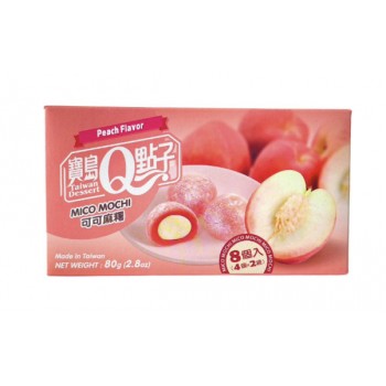 Mochi Cacao et Pêche (80g)